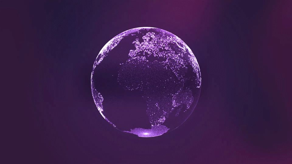 Graphic depicting a hexagonal cropped photo of an interior room design with grid lines along its borders.